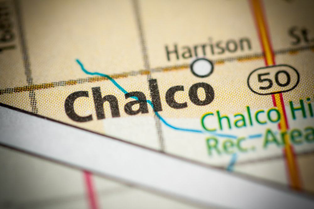 Chalco, Nebraska on Map