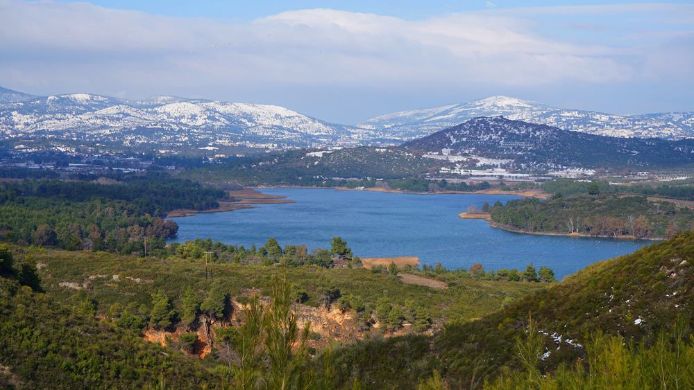 Lake Marathon, Greece