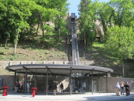 Panoramaaufzug Burgberg Meissen