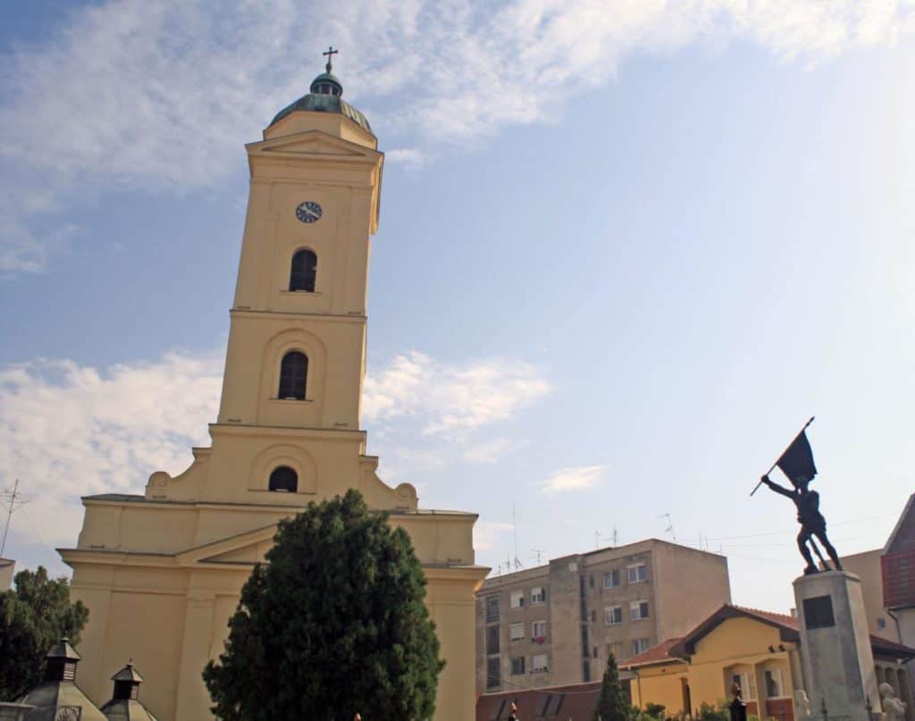 Saint Peter And Paul's Church In Sabac