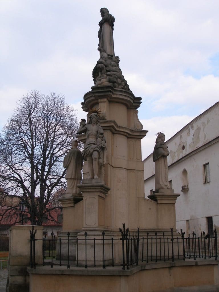 Statue of St Rochus