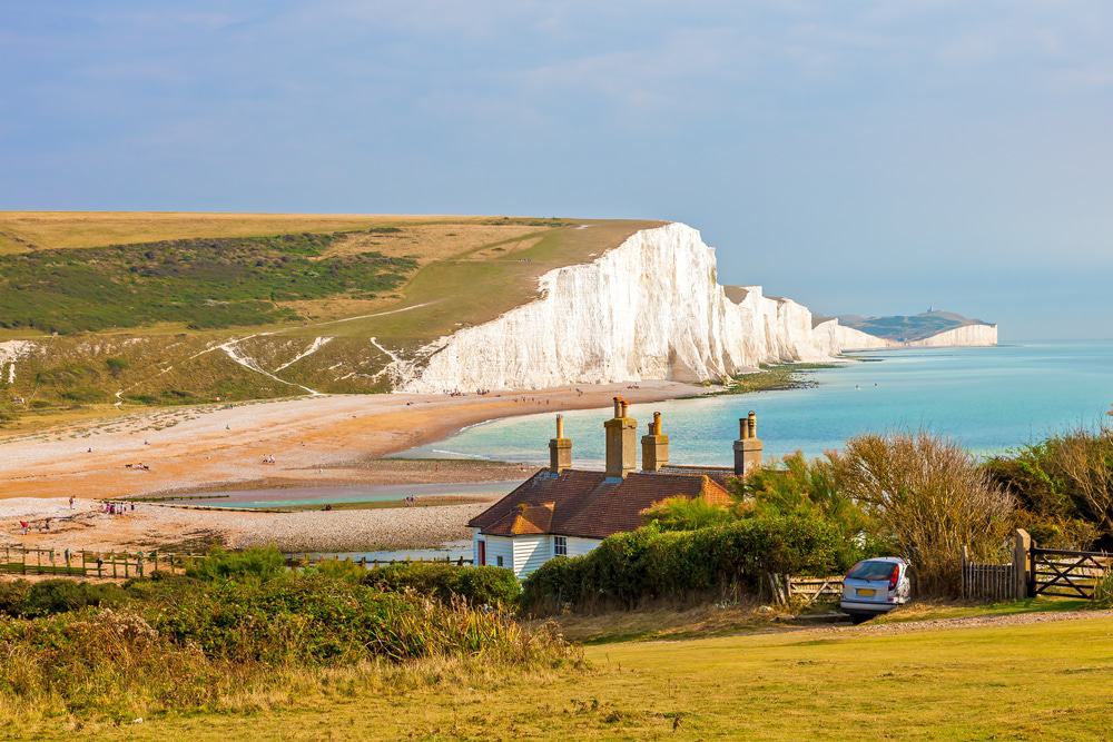 he Seven Sisters Chalk Cliffs