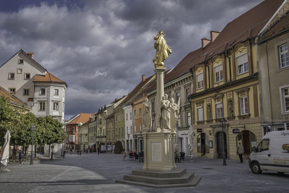Holy Mary Column, Celje