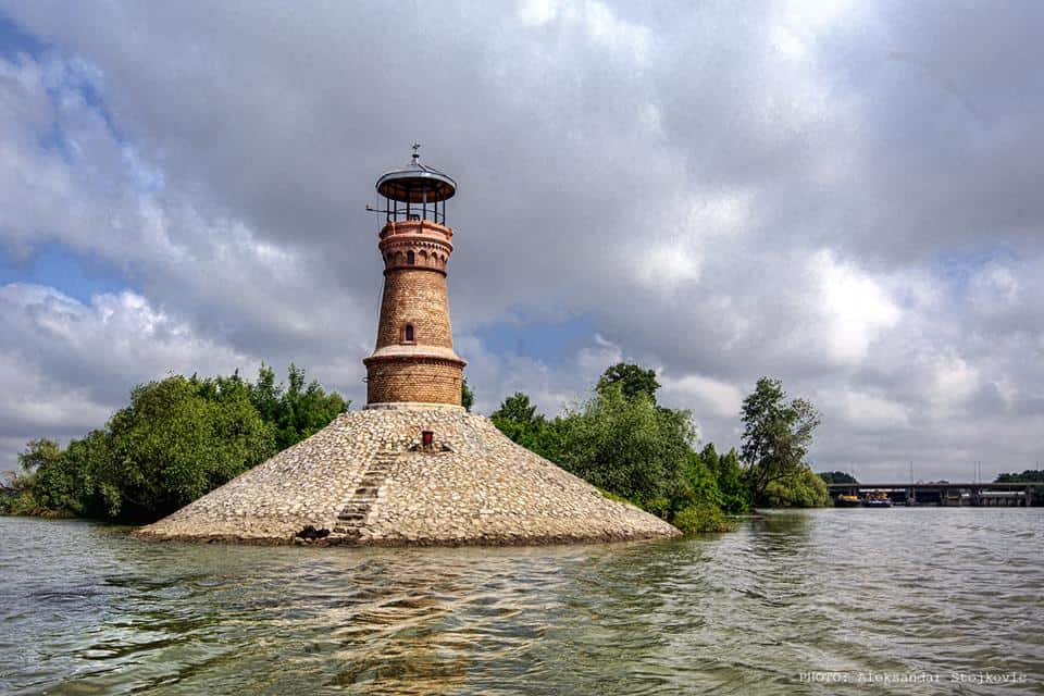 Svetionik na Ušću Tamiša u Dunav
