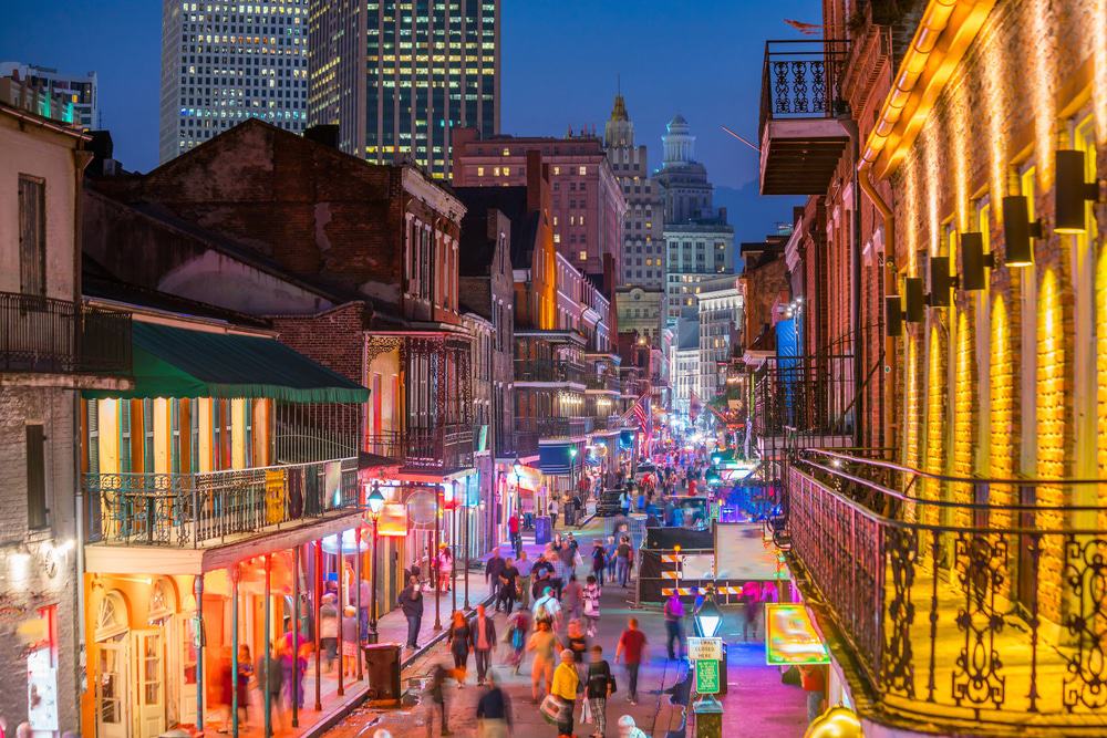 Bourbon Street, New Orleans