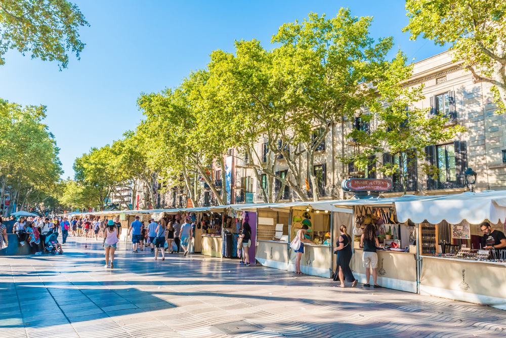 Las Ramblas, Barcelona