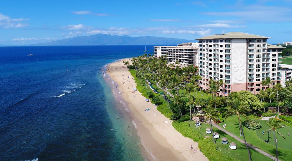 Aerial View - Kaanapali Beach