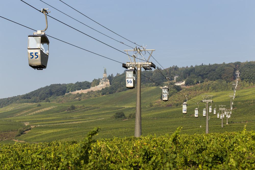 Cable Car To The Niederwald Monument