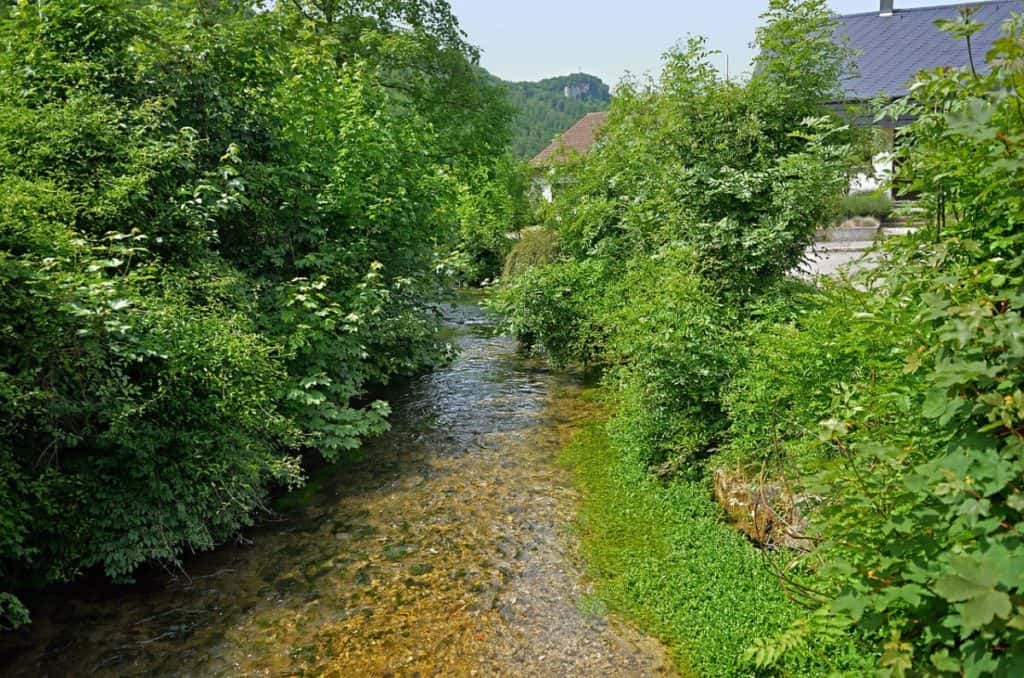 Echaz Ufer Pfad