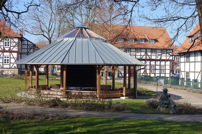 Rosengarten Und Gradierpavillon