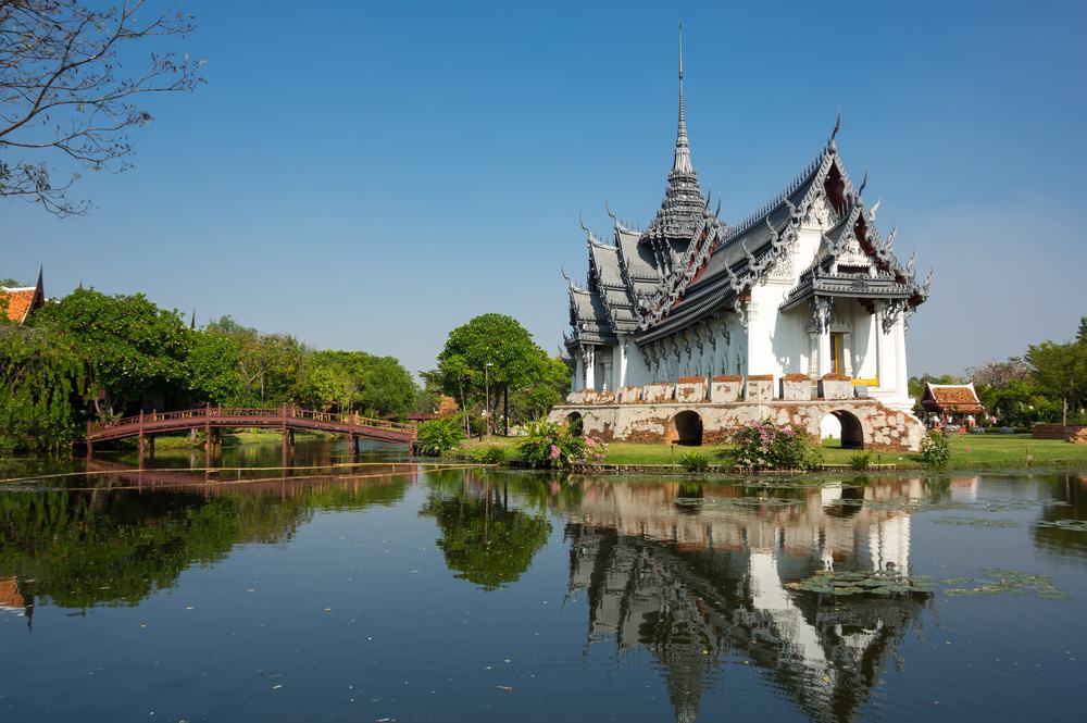 Sanphet Prasat Palace in Samut Prakan