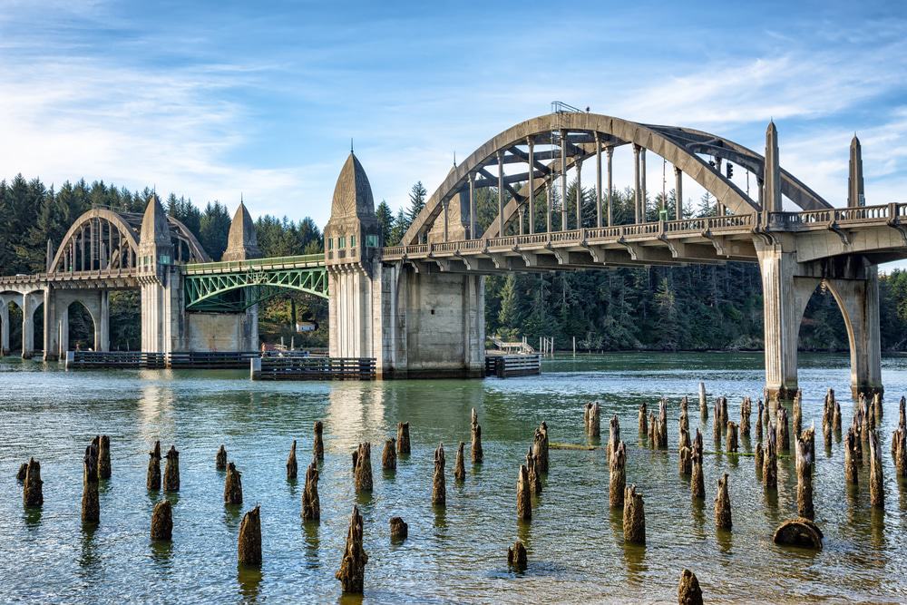 Siuslaw Bridge, Florence, Oregon