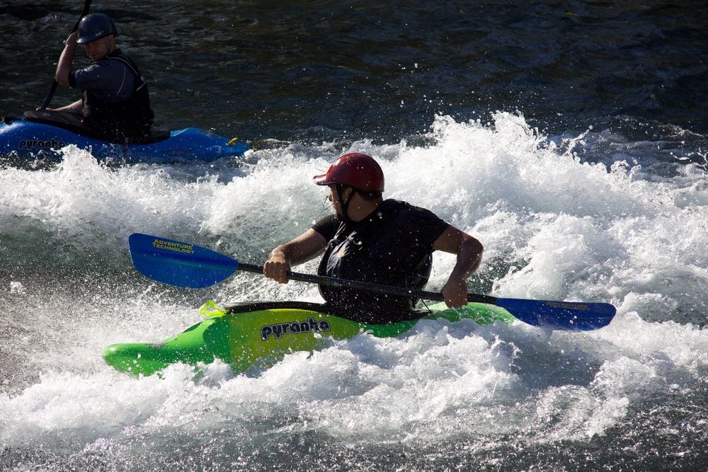 Kayaking in San Marcos, Texas
