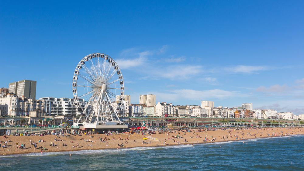 Brighton Beach And Seafront