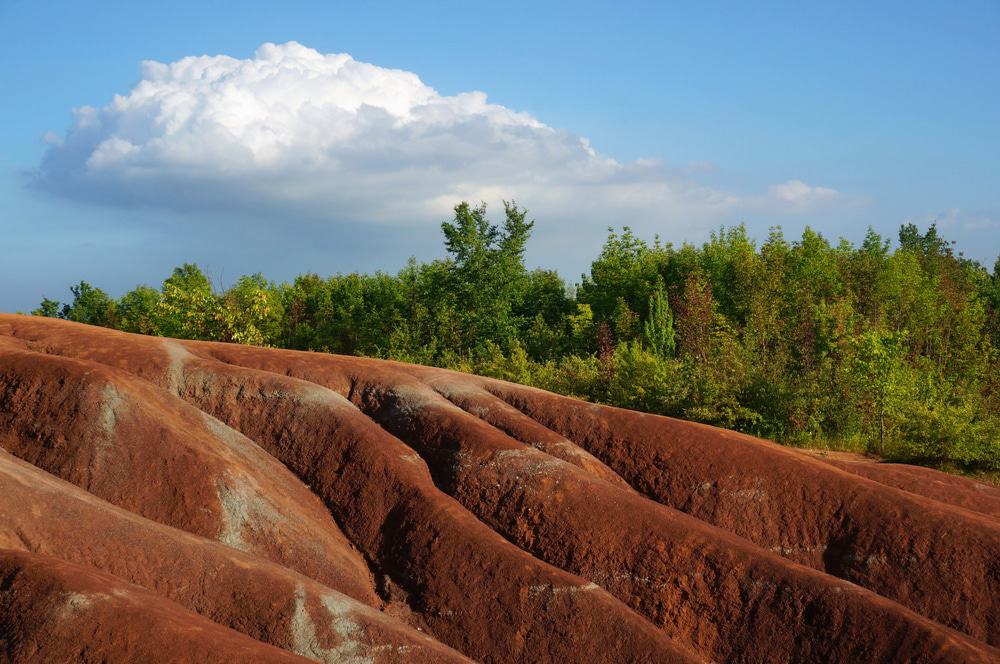 Cheltenham Badlands (Red Clay Hills) - Caledon, Ontario, Canada