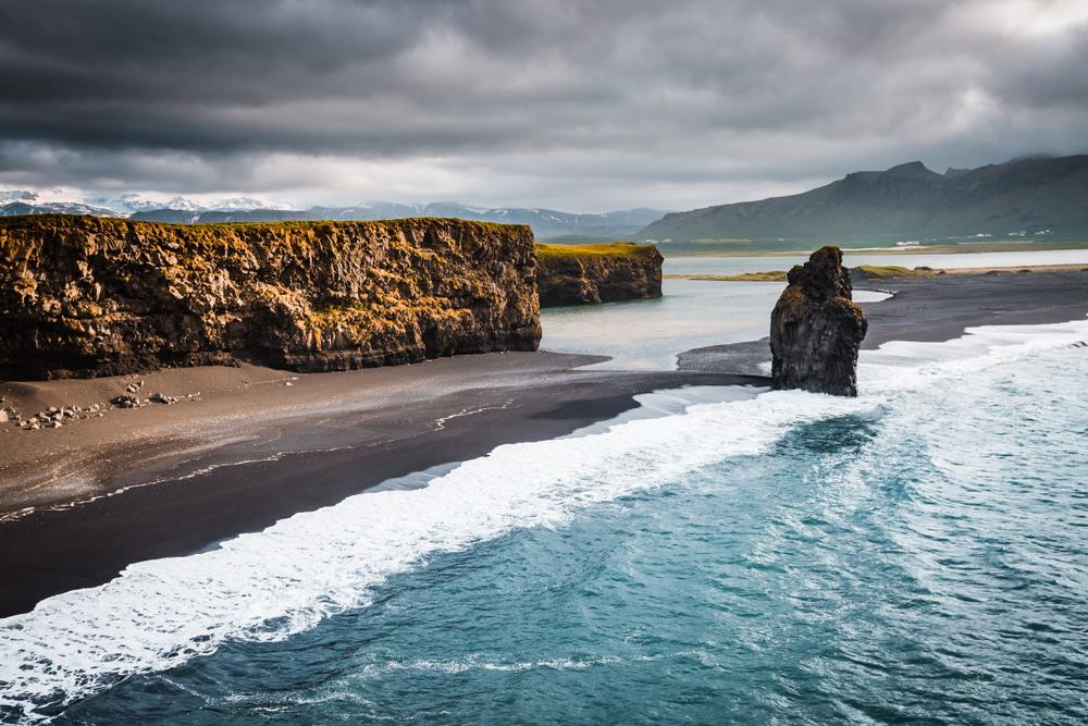 Kirkjufjara Beach, Iceland