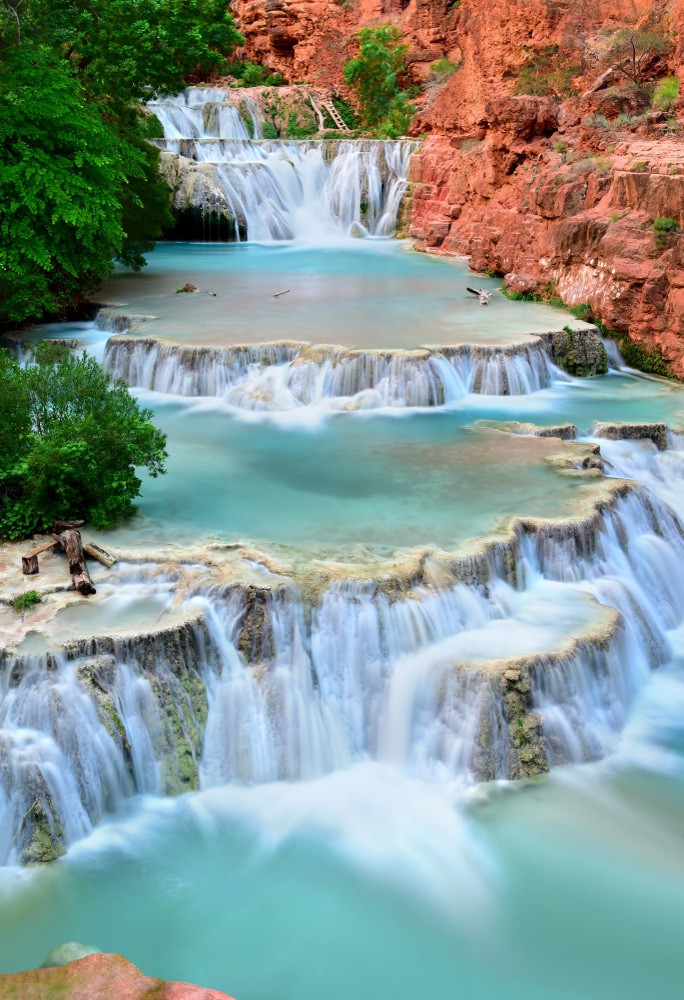 Beaver Falls in Havasu Creek