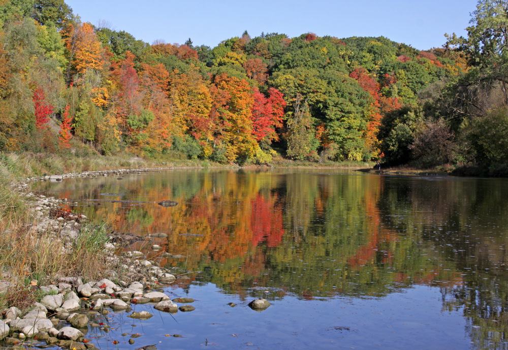 The Grand River, Ontario