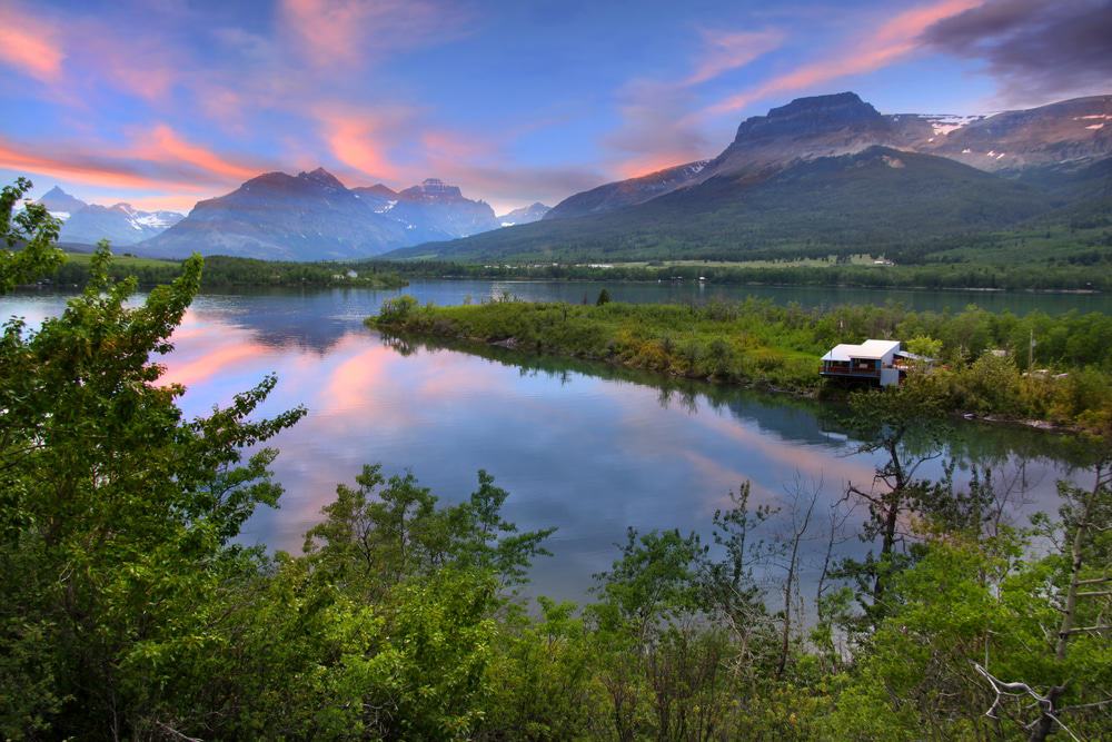 Saint Mary Lake, Montana