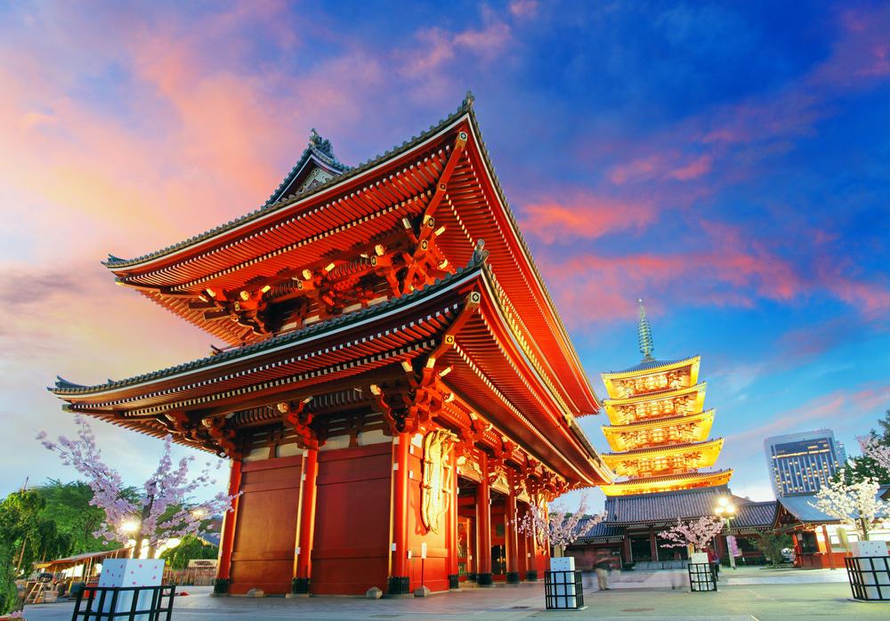 Sensoji-ji, Temple in Asakusa
