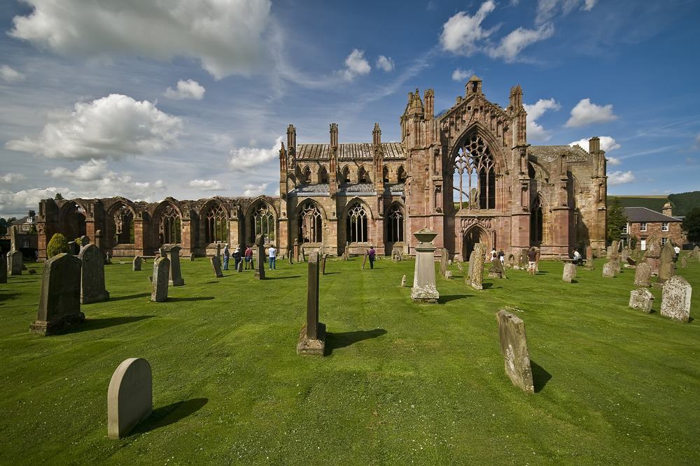Melrose Abbey, Scotland