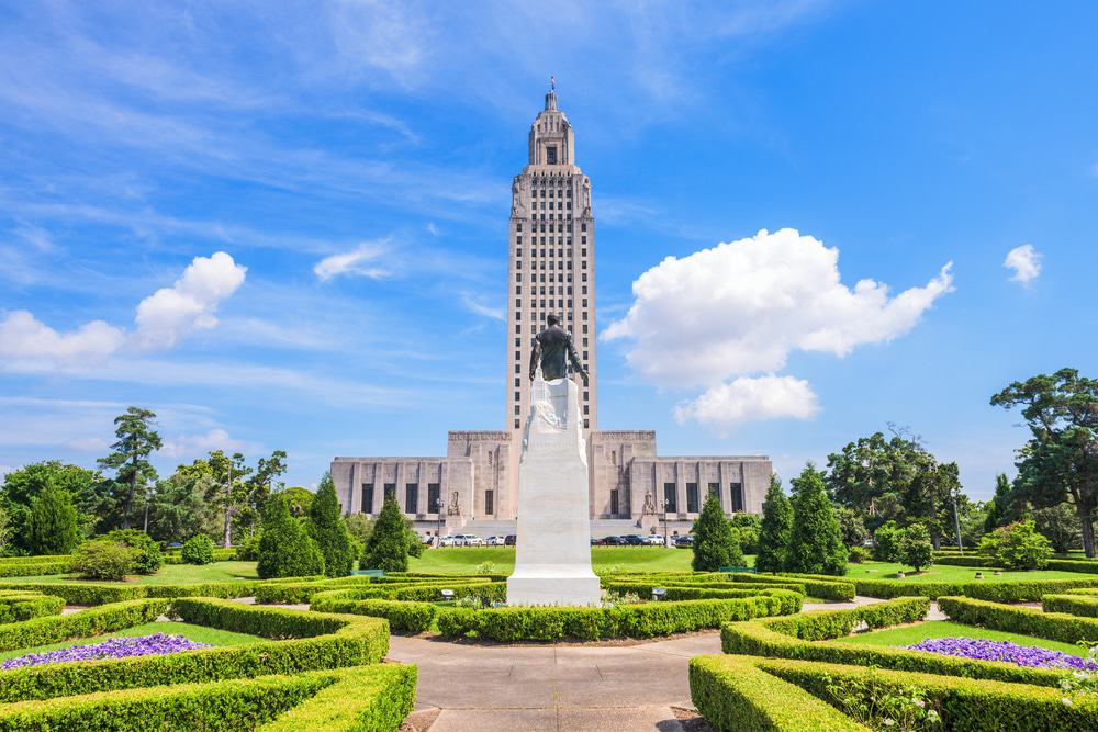 Louisiana State Capitol in Baton Rouge