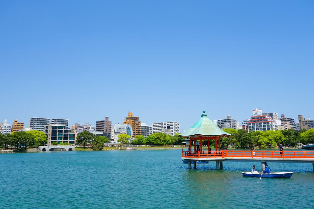 Ohori Park, Fukuoka, Japan