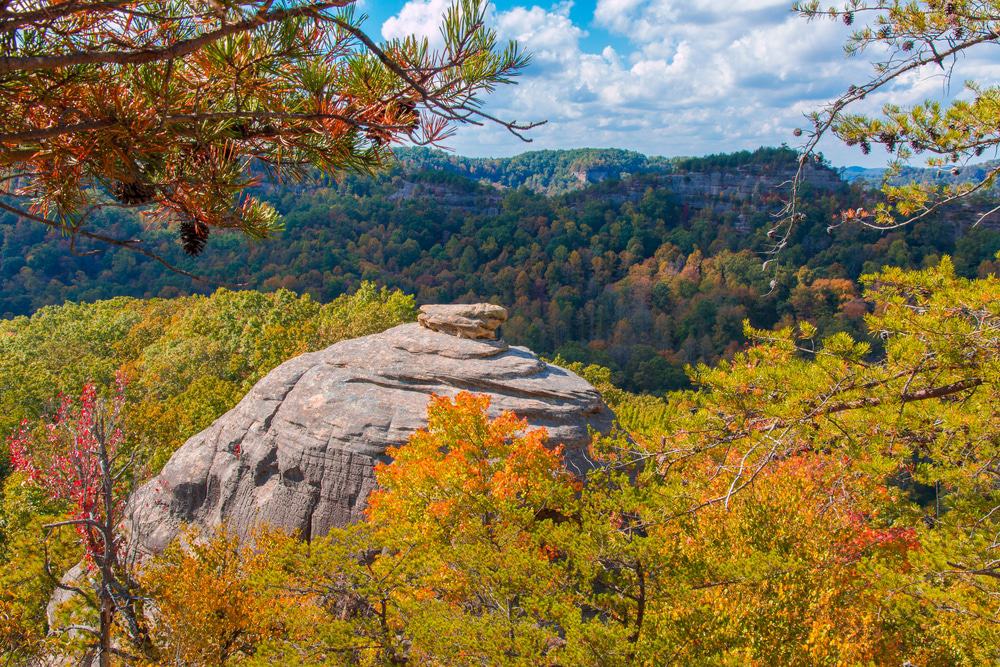 Courthouse Rock at Red River Gorge, Kentucky
