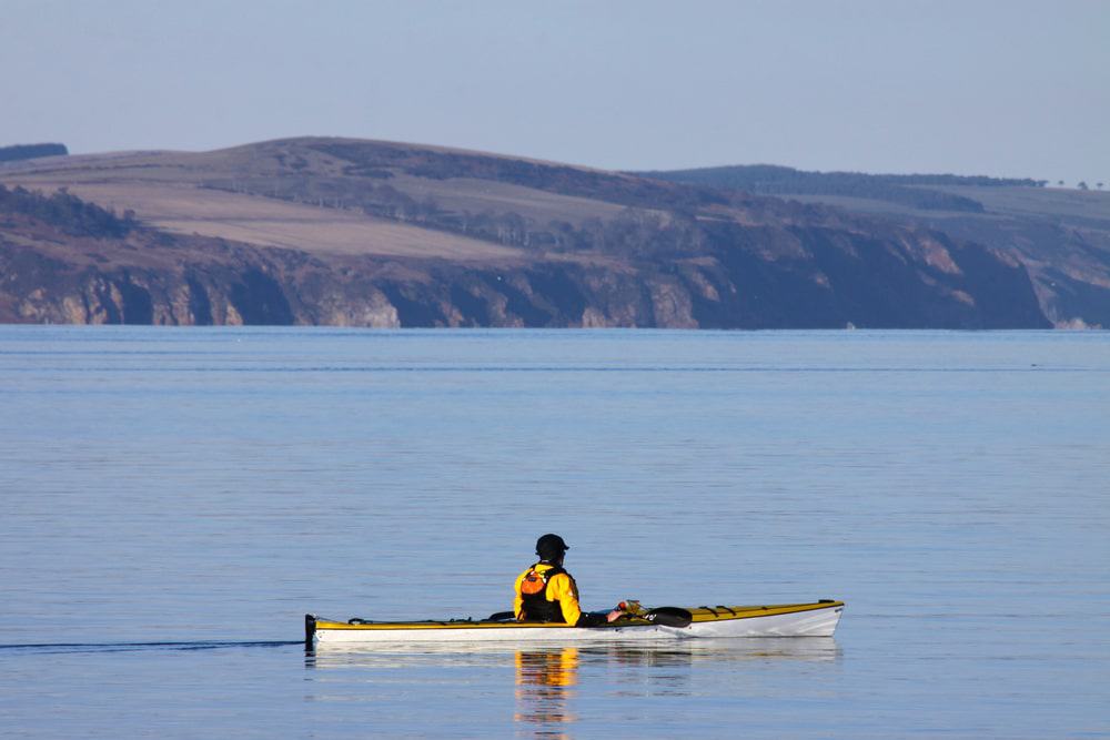 Sea kayaking in Scotland