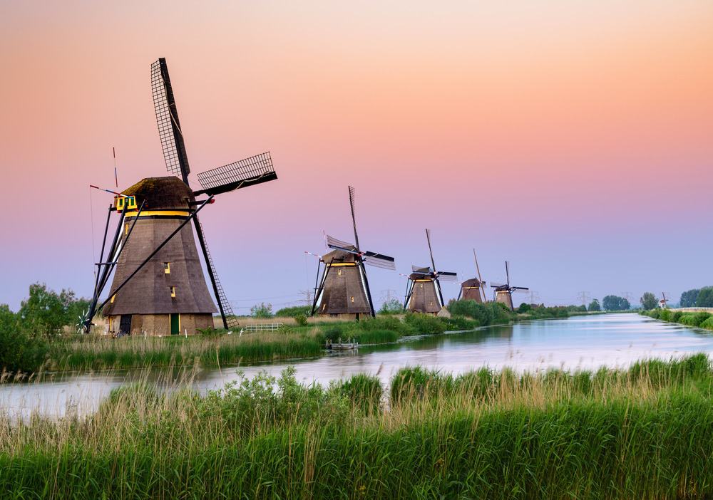 Kinderdijk, the Netherlands