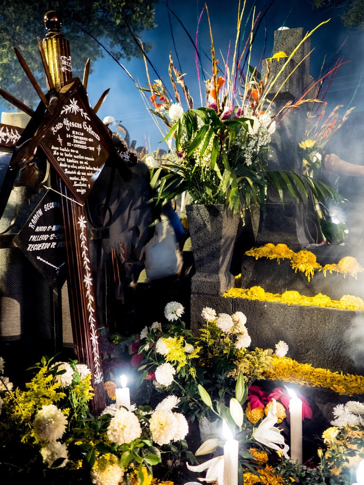 Day of the Dead Altar in Mixquic, Mexico