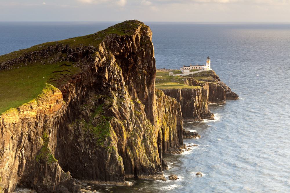 Lighthouse at Neist Point, Isle Of Skye, Scotland