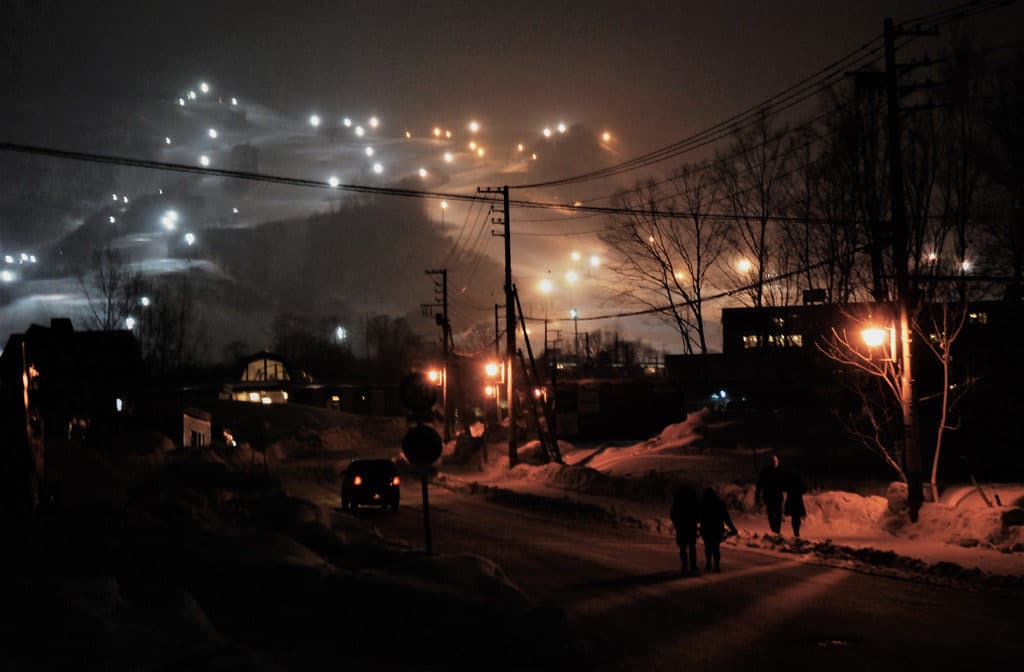 Niseko Night Scene