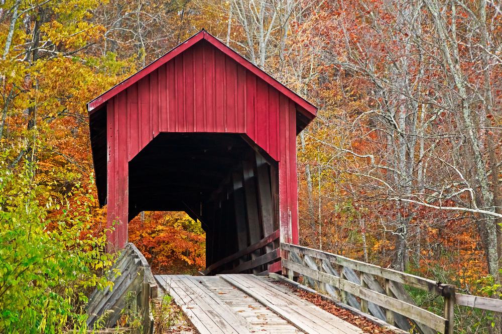 Bean Blossom Covered Bridge, Indiana