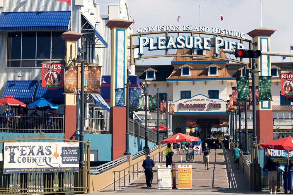 The Pleasure Pier, Galveston