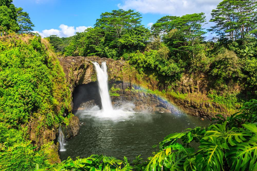 Rainbow Falls, Hawaii