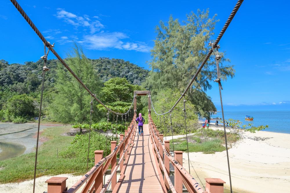 Pantai Keracut Beach, Penang Island National Park, Malaysia