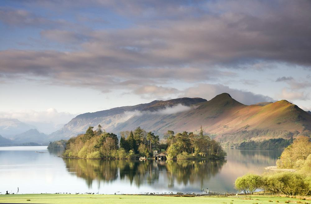 Lake Derwentwater At Keswick