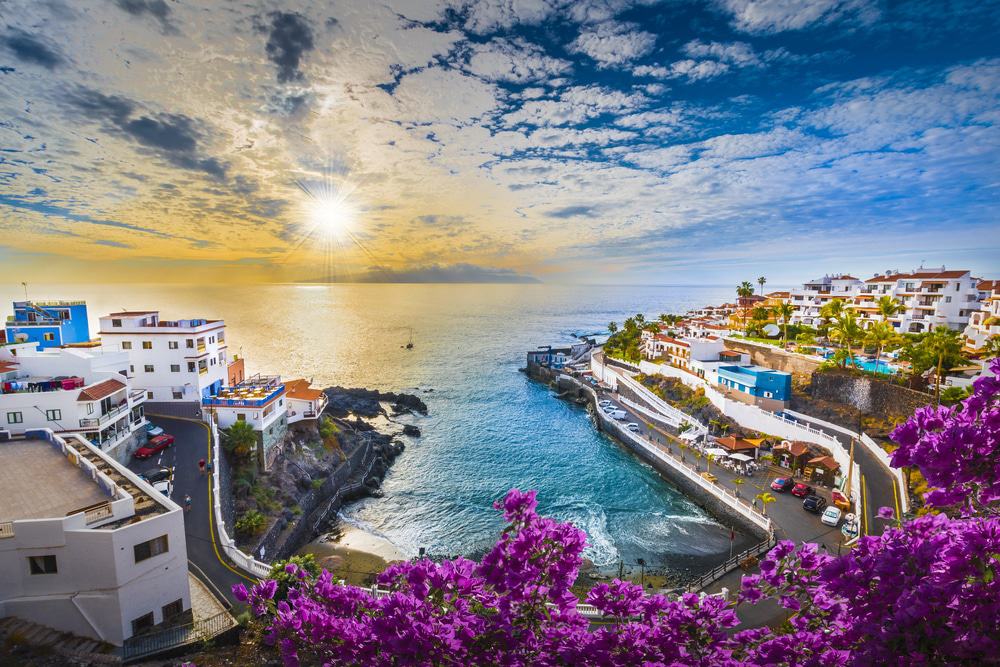 Puerto de Santiago city, Tenerife, Canary island