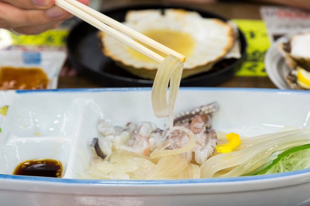 sashimi squid