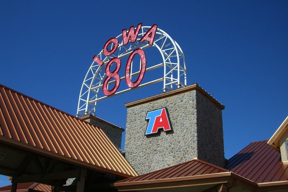 Famous Iowa 80 Truckstop on Interstate 80