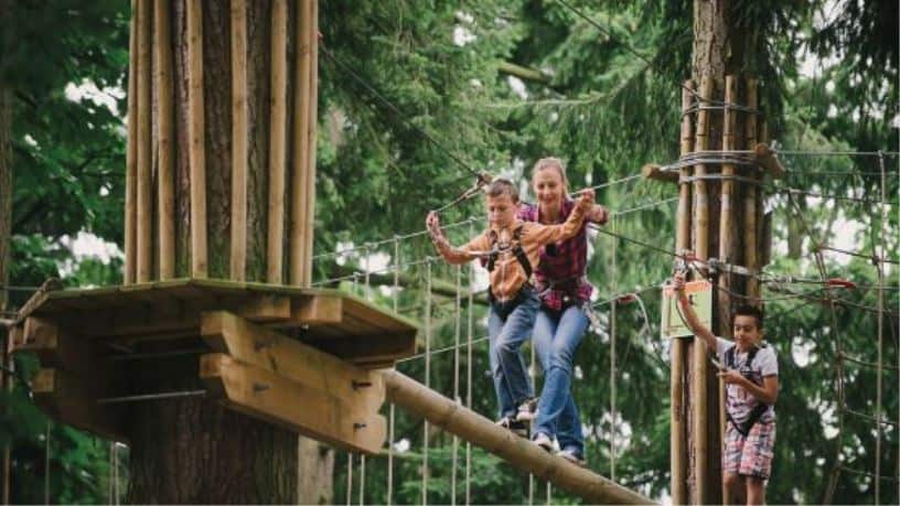 Go Ape At Leeds Castle