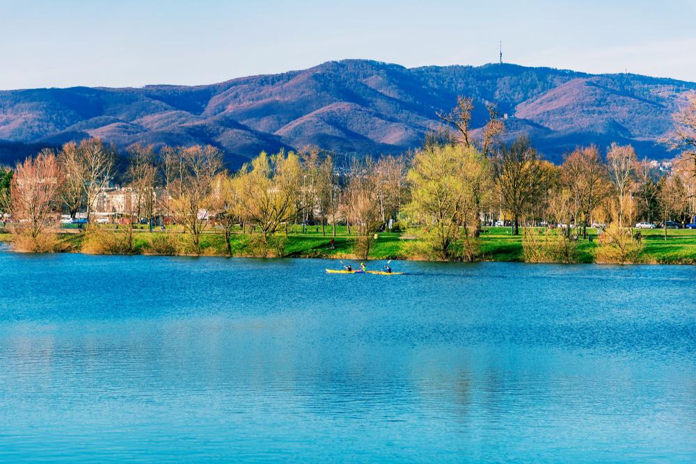 Sljeme Mountain during Spring