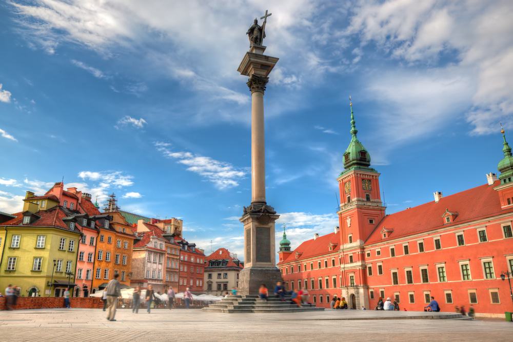 Castle Square, Warsaw