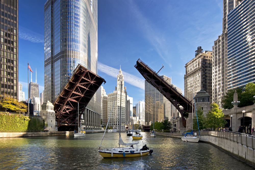 Michigan Avenue Bridge, Chicago