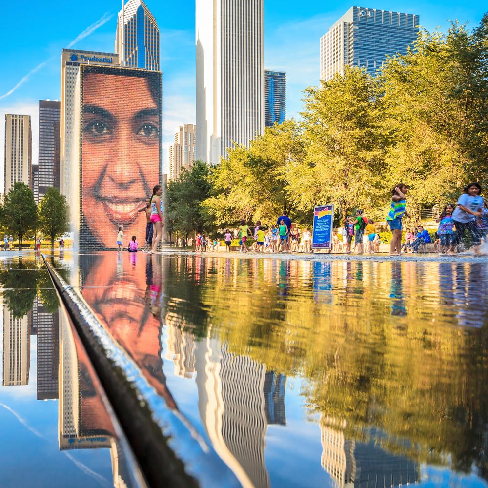 Crown Fountain, Chicago