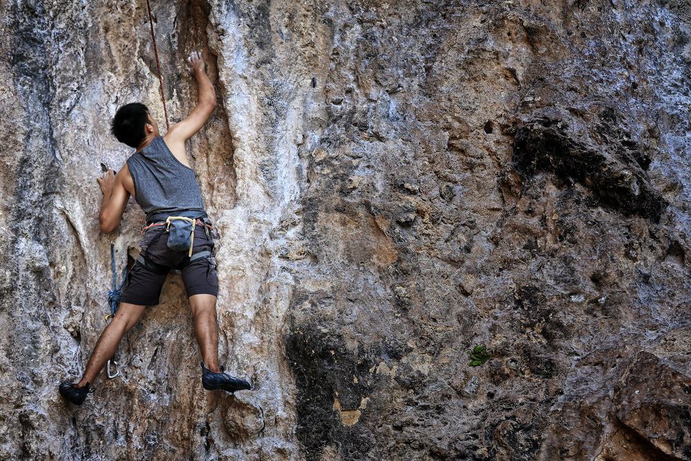 Krabi rock climbing
