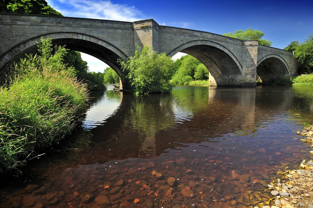 bridge across the River Tees at Piercebridge