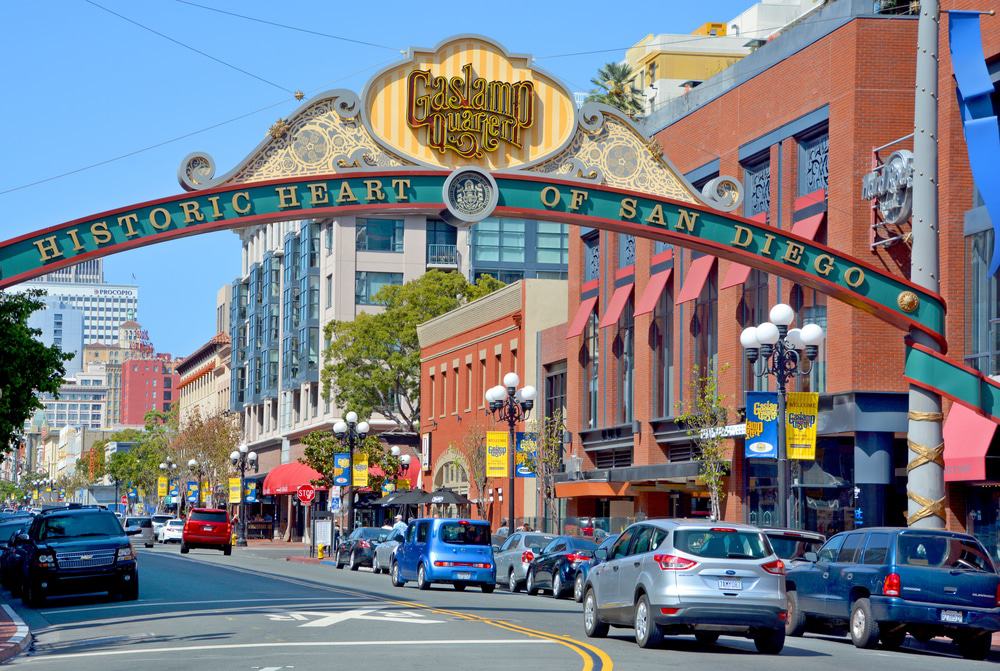 Gaslamp Quarter, San Diego