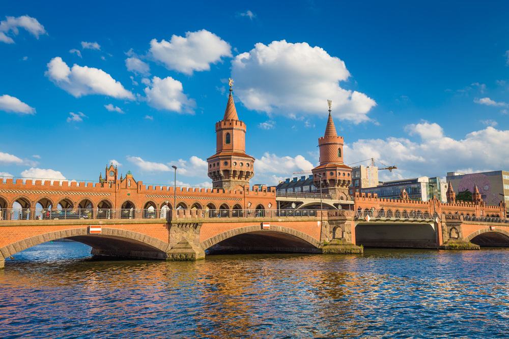 Oberbaum Bridge, Friedrichshain, Berlin